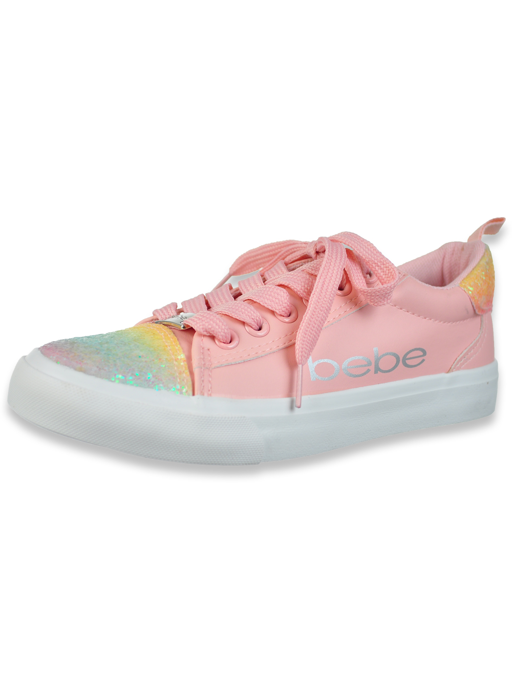 bebe rose gold sneakers