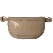 BEBE NEW Josephine Croco Convertible Sling Belt Fanny Pack / Sling Bag Purse Taupe