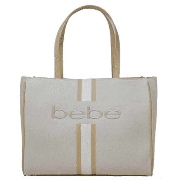 Bebe Paisley Large Canvas Tote