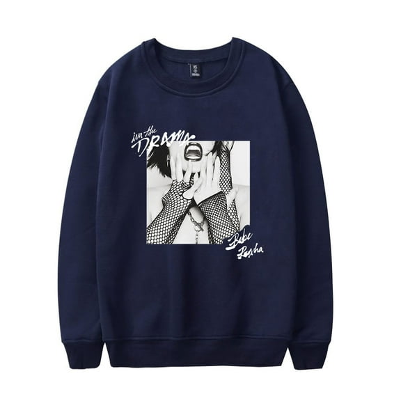 Bebe Rexha Merch I'm The Drama Album Crewneck Sweatshirt New Unisex Fashion Long Sleeve