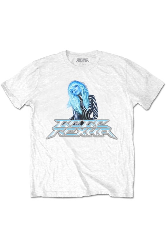 Bebe Rexha Unisex T-Shirt Silver Logo (XX-Large)
