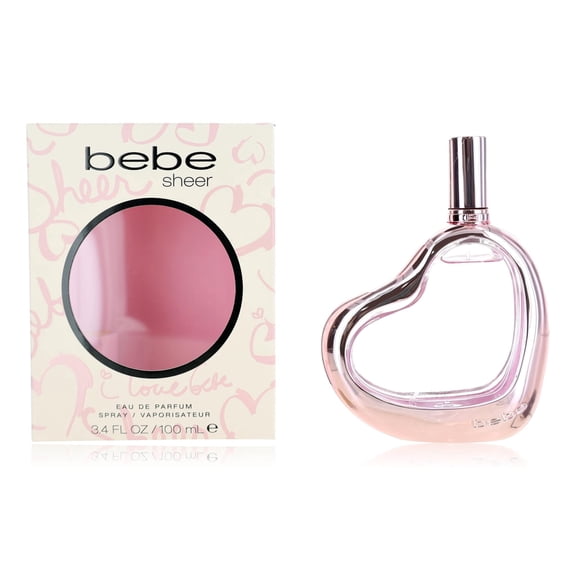 bebe Sheer, Perfume for Women, 3.4 oz