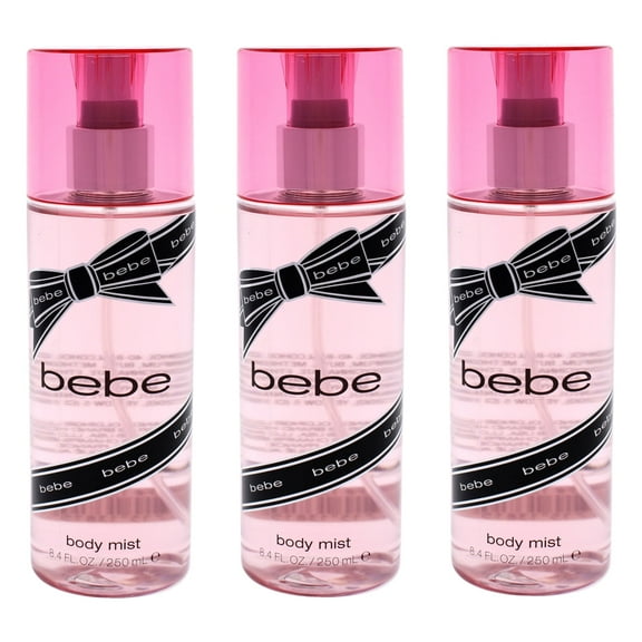 bebe Sheer, Body Spray for Women, 3 Pc