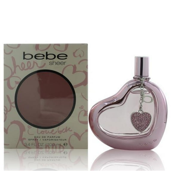 Bebe WBEBESHEER3.4EDPSPR 3.4 oz Womens Bebe Sheer Eau De Parfum Spray