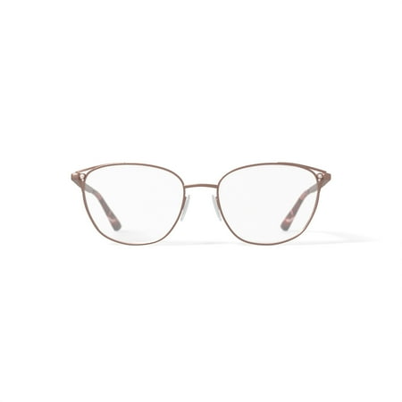 Bebe Women's BB4182 Prescription Eyeglasses with Case, Rose Gold