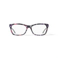 thumbnail image 1 of Bebe Women's BB4218 Prescription Eyeglasses with Case, Black/Purple Floral, 1 of 6