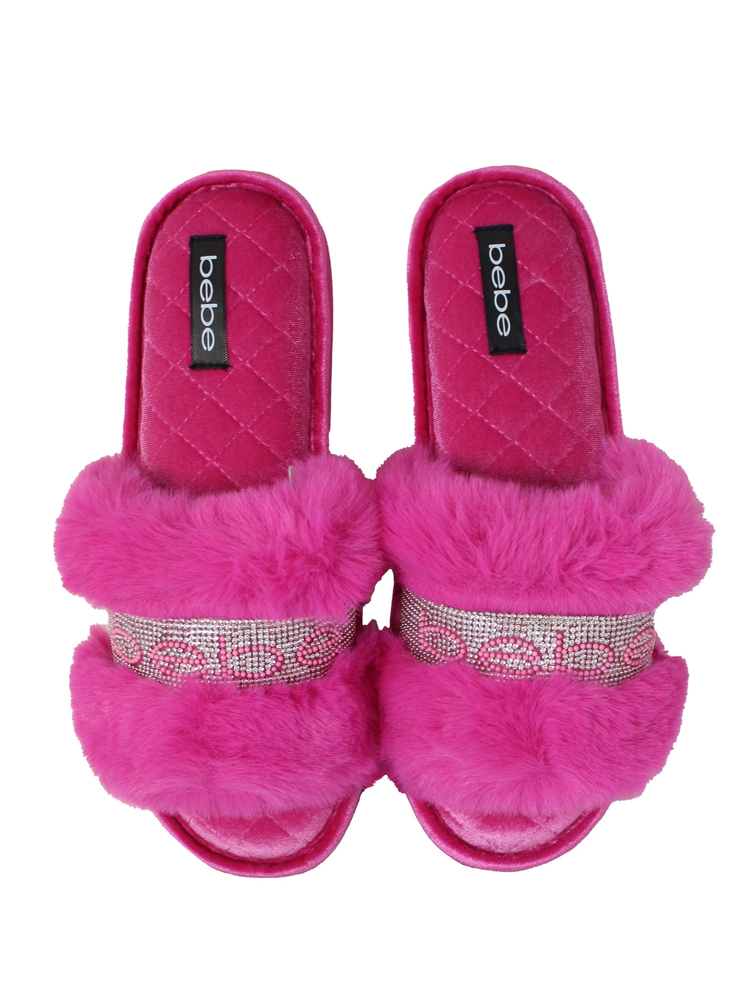 Bebe Women s Glitter Slide Slipper