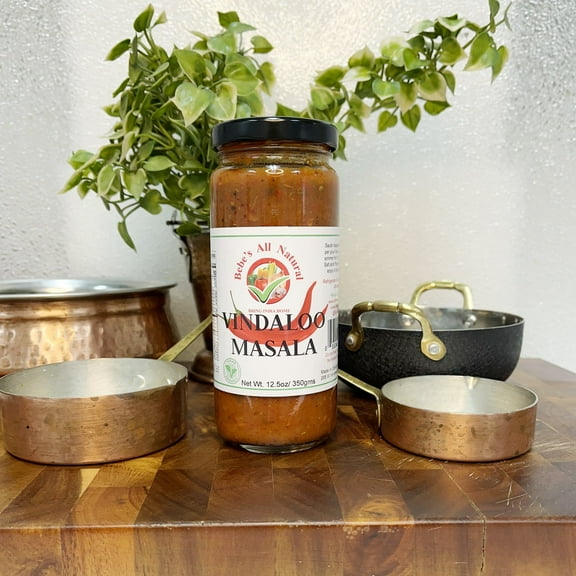 Bebe's All Natural- Vindaloo Masala Vegan , 12.5 oz/ 350 Grams