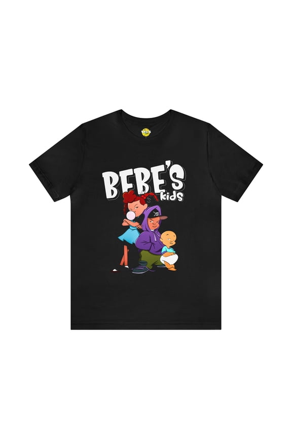 Bebe's Kids Retro Cartoon Short Sleeve T-Shirt - 90s Nostalgia Tee