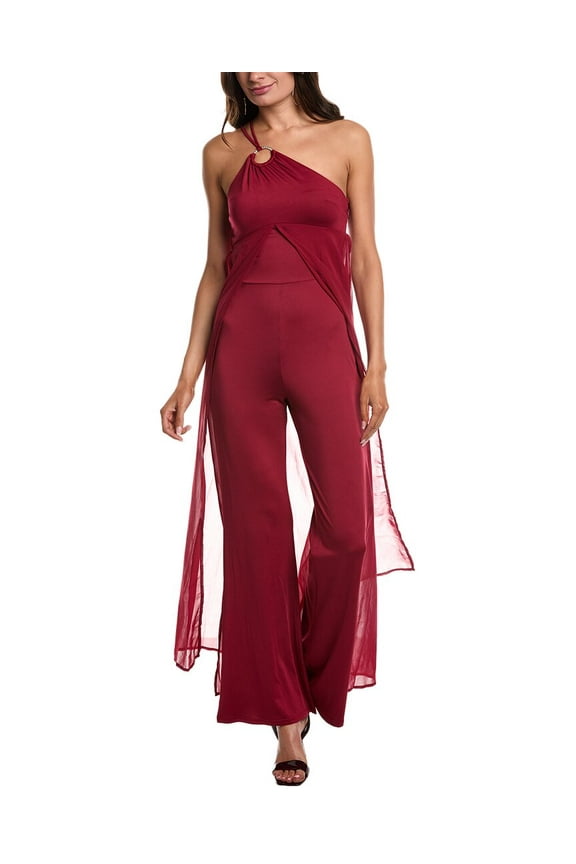 womens Maxi Jumpsuit, xs, Purple