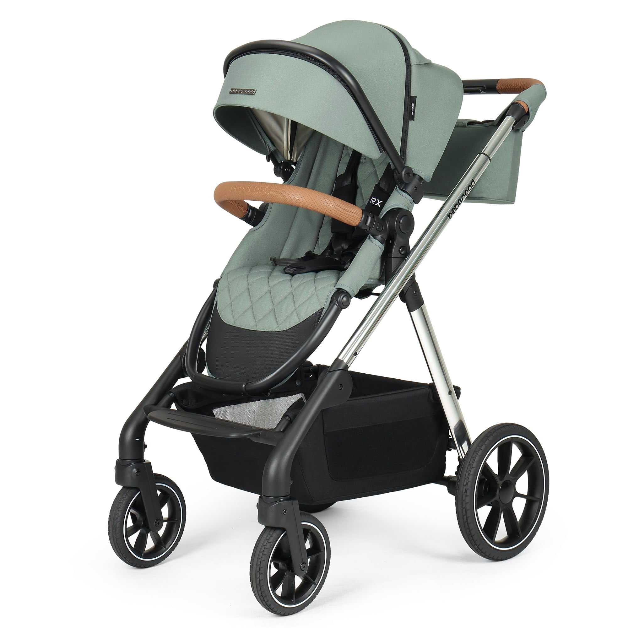 Beberoad R2 Compact Lightweight Baby Stroller, Waterproof Canopy