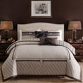 thumbnail image 1 of Bebejan Equestrian 5 100% Cotton Sateen Piece Reversible Comforter Set, King, 100% Cotton Sateen, Reversible, All Season, Cozy Comfort, 1 of 12