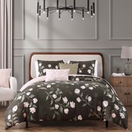 Bebejan Flower Garland 5 Piece Reversible Comforter Set