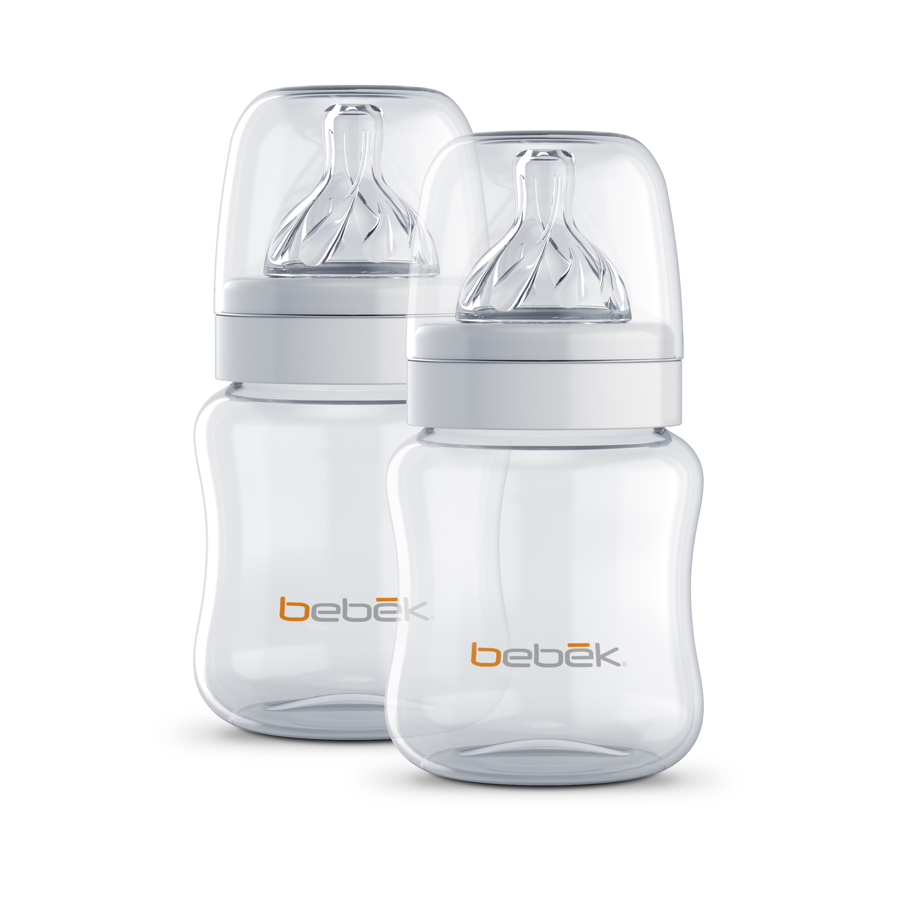 FDBTL Baby Bottle Glass Natural Anti-Colic Bottles Closer to Breastfeeding  for Newborn Babies Infant 0M+ 6Oz