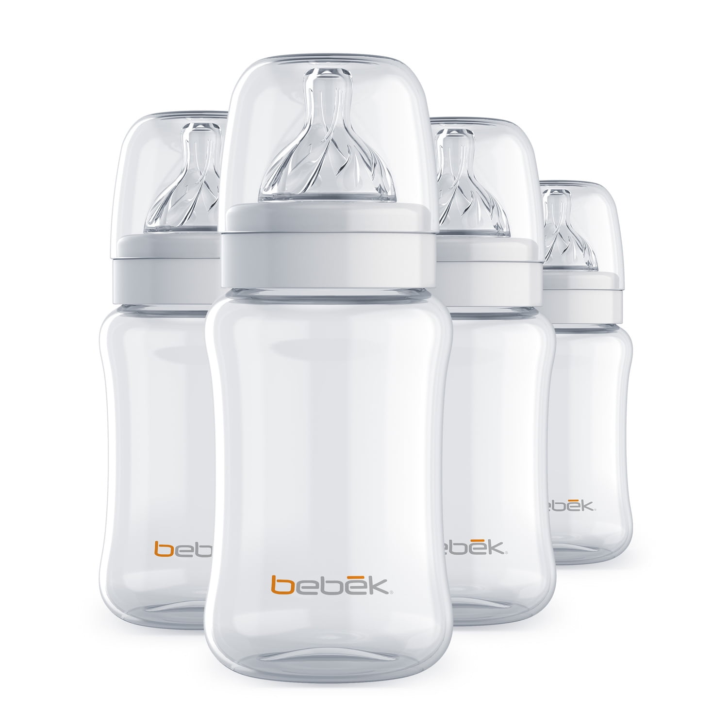 Bebek® Baby Bottle 9oz with SenseFlo® Nipple Combo (set of 4)