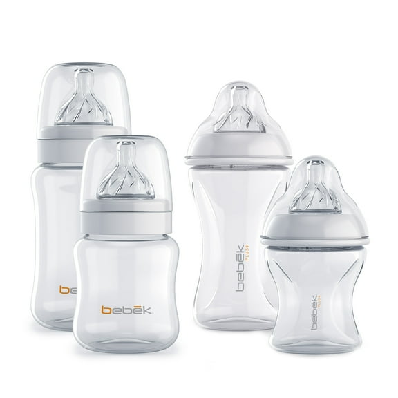Bebek Bottles 5oz9oz and Plus Bottle 5oz8oz Combo (set of 4)
