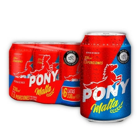 Bebida de Malta - Pony Malta- 330 ml - 11.16 Oz - Product Colombian