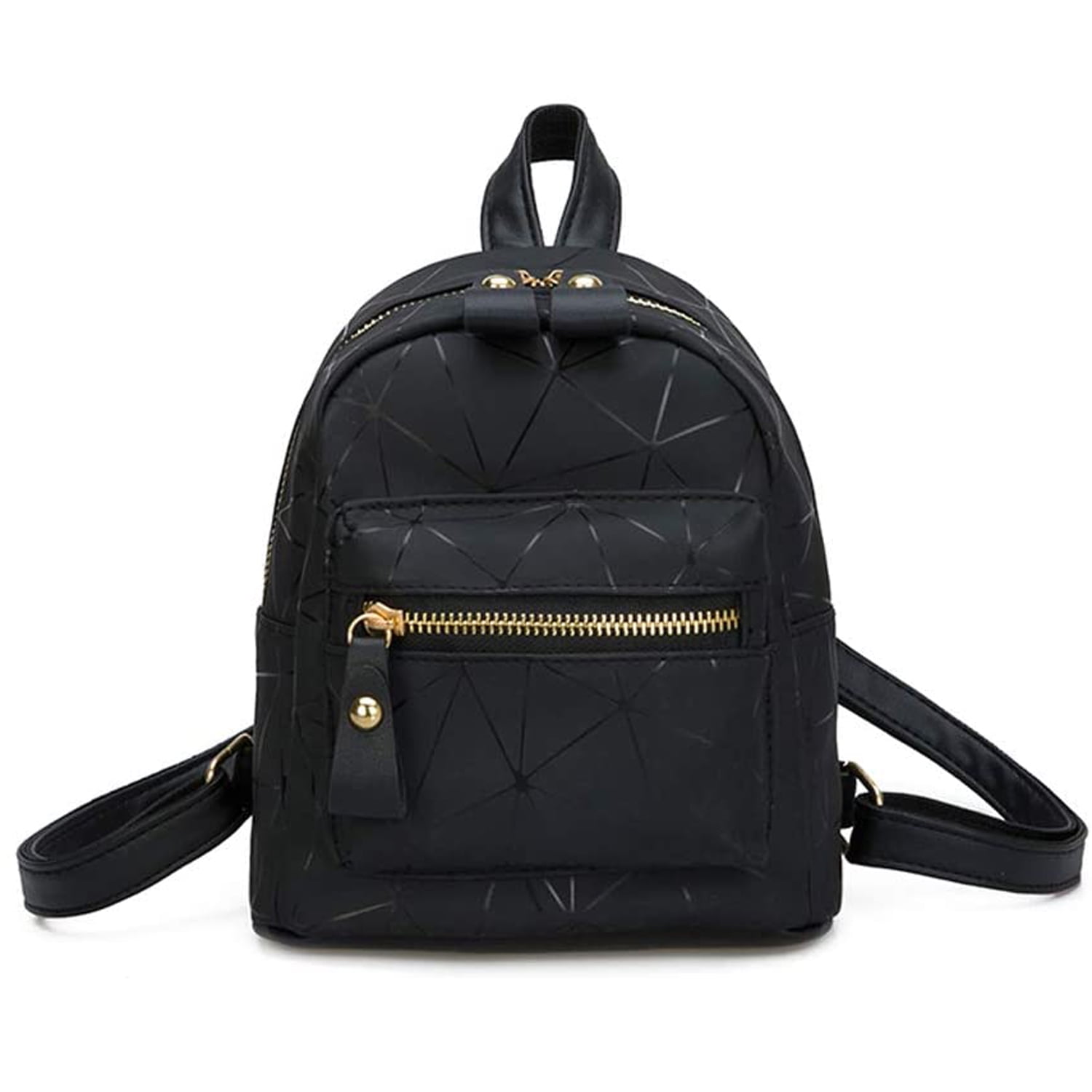 Cheap Women Backpack Geometric Shoulder Bag Student's School Bag
