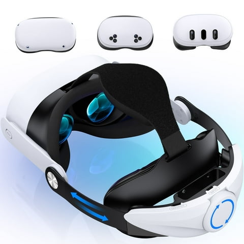 Beboncool Head Strap for Meta Quest 2/3/3S ,Adjustable & Durable VR Headset Support,MQ1000