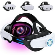 Beboncool VR Head Strap for Meta 2/3/3S-Adjustable, Flip-Up Design for Ultimate Comfort | Universal Fit