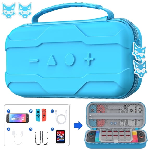 Beboncool Switch 2 Carrying Case for Nintendo Switch 2-Waterproof & Durable Gaming Bag with Organizational Pocket