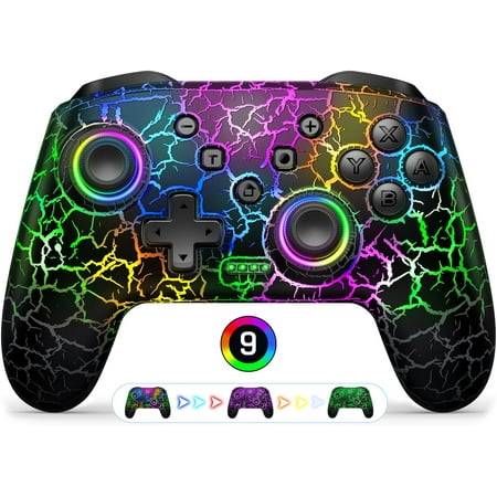 Beboncool Switch Oled Controller for Nintendo Switch 2 ,Wireless Pro Controller Work for Multi-platform