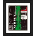 thumbnail image 1 of Becam, Carole 12x14 Black Ornate Wood Framed with Double Matting Museum Art Print Titled - Globalidad, 1 of 4
