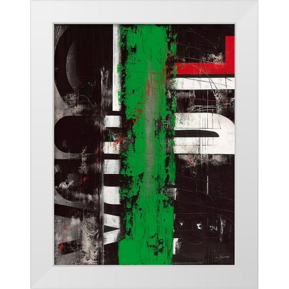 Becam, Carole 15x18 White Modern Wood Framed Museum Art Print Titled - Globalidad