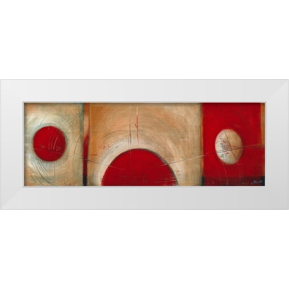 Becam, Carole 32x14 White Modern Wood Framed Museum Art Print Titled - L autre monde
