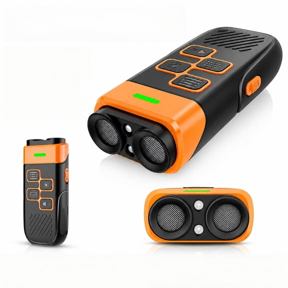 Becare Pet Dog Bark Deterrent Device.Rechargeable Anti Barking DeviceTraining Control System with Flashlight, Safe Humane Sonic Pet Trainer for Indoor & Outdoor Use