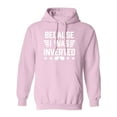 thumbnail image 1 of Because I Was Inverted Adult Hooded Sweatshirt, 1 of 3