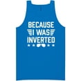 thumbnail image 1 of Because I Was Inverted Neon Tank Top, 1 of 1
