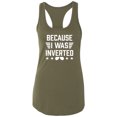 thumbnail image 1 of Because I Was Inverted Racerback Tank, 1 of 3