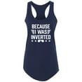 thumbnail image 1 of Because I Was Inverted Racerback Tank, 1 of 2