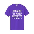 thumbnail image 1 of Because I Was Inverted Short Sleeve Neon T-Shirt, 1 of 1