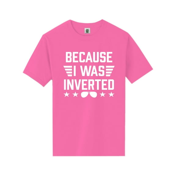 Because I Was Inverted Short Sleeve Neon T-Shirt