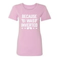 thumbnail image 1 of Because I Was Inverted Womens crewneck tee, 1 of 3