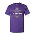 thumbnail image 1 of Because I'm The DM That's Why RPG Game Master Funny Parody DT Adult T-Shirt Tee, 1 of 2