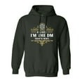 thumbnail image 1 of Because I'm The DM That's Why RPG Game Master Funny Parody DT Sweatshirt Hoodie, 1 of 2