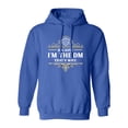 thumbnail image 1 of Because I'm The DM That's Why RPG Game Master Funny Parody DT Sweatshirt Hoodie, 1 of 2