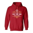 thumbnail image 1 of Because I'm The DM That's Why RPG Game Master Funny Parody DT Sweatshirt Hoodie, 1 of 2