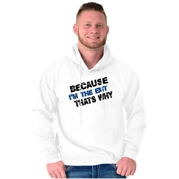 Because Im EMT Thats Why Medical Tech Hoodie Sweatshirt Women Men Brisco Brands L