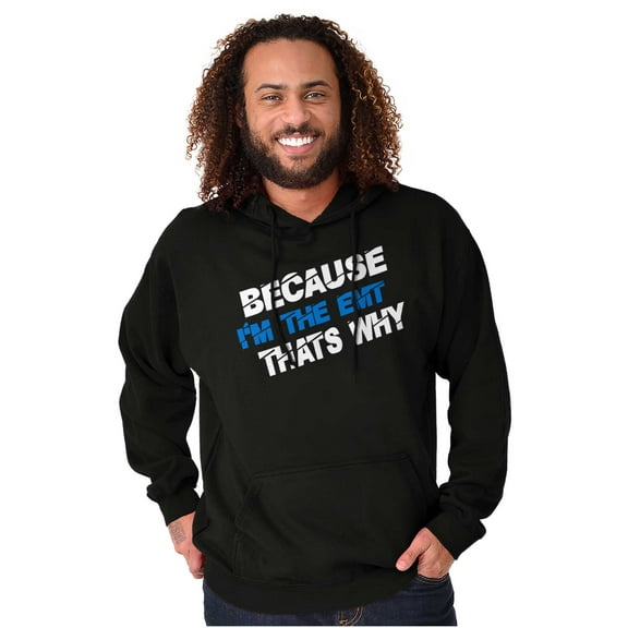 Because Im EMT Thats Why Medical Tech Hoodie Sweatshirt Women Men Brisco Brands X