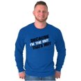 thumbnail image 1 of Because Im EMT Thats Why Medical Tech Long Sleeve TShirt Men Women Brisco Brands L, 1 of 5