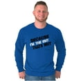 thumbnail image 1 of Because Im EMT Thats Why Medical Tech Long Sleeve TShirt Men Women Brisco Brands S, 1 of 5