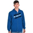 thumbnail image 1 of Because Im EMT Thats Why Medical Tech Zip Up Hoodie Men's Women's Brisco Brands S, 1 of 5