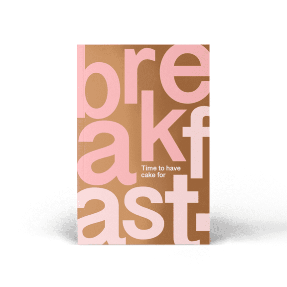 Because Joy Doesn’t Need a Reason A5 Softcover Diary, 50 Ruled Pages