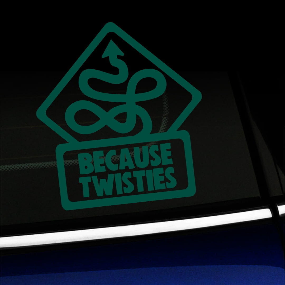 Because Twisties - Vinyl Decal For MINI Cooper - Choose Color - [DARK ...