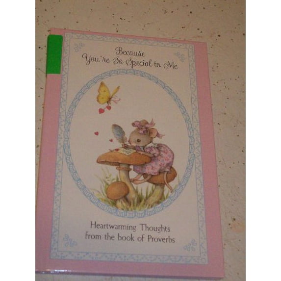 Pre-Owned Because You're so Special to Me: Heartwarming Thoughts From the Book of Proverbs (Lasting Thoughts Library) Paperback
