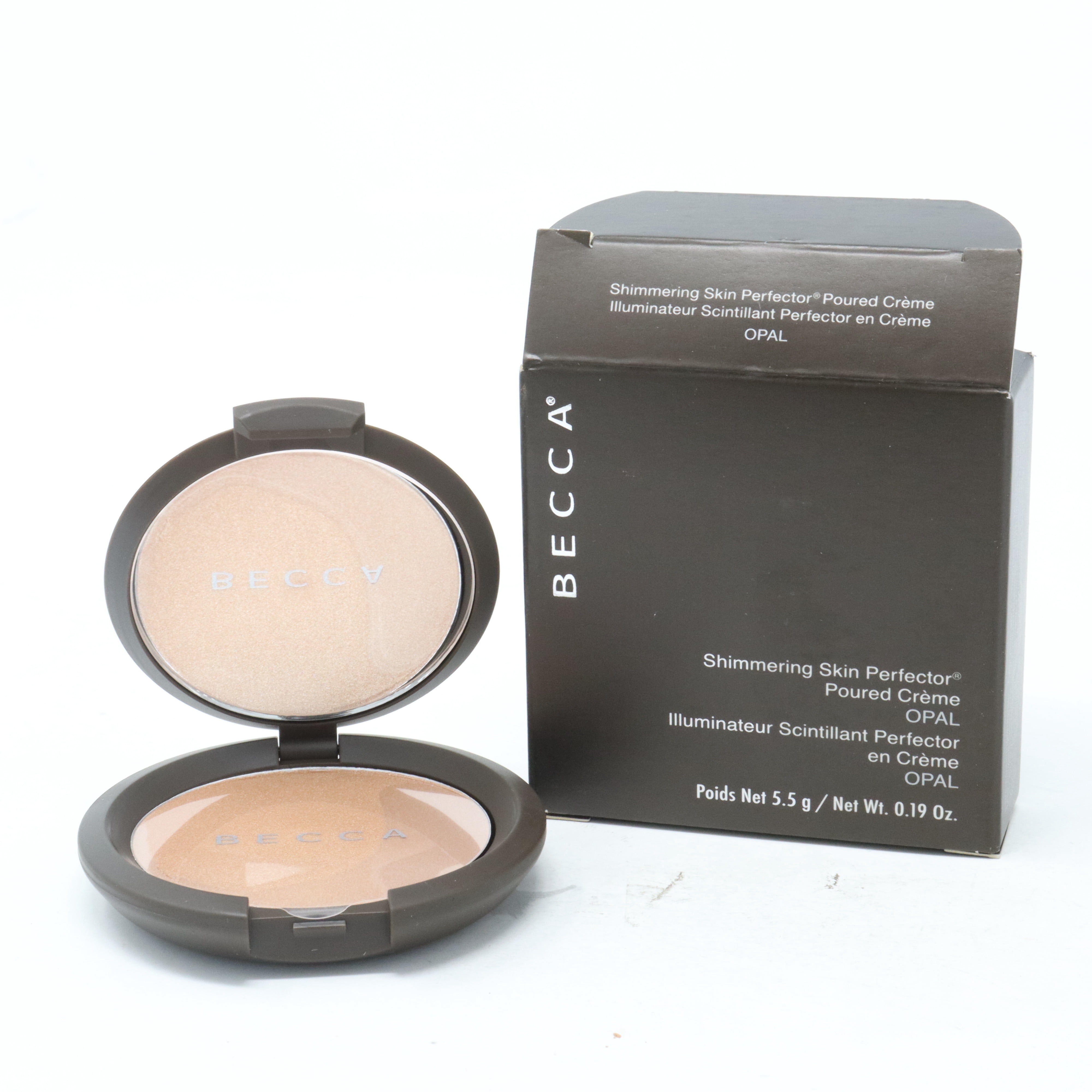 Becca Shimmering Skin Perfector Poured Creme Opal 0.19oz/5.5g New With Box